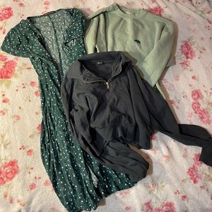 Green/Navy Brandy Melville Bundle